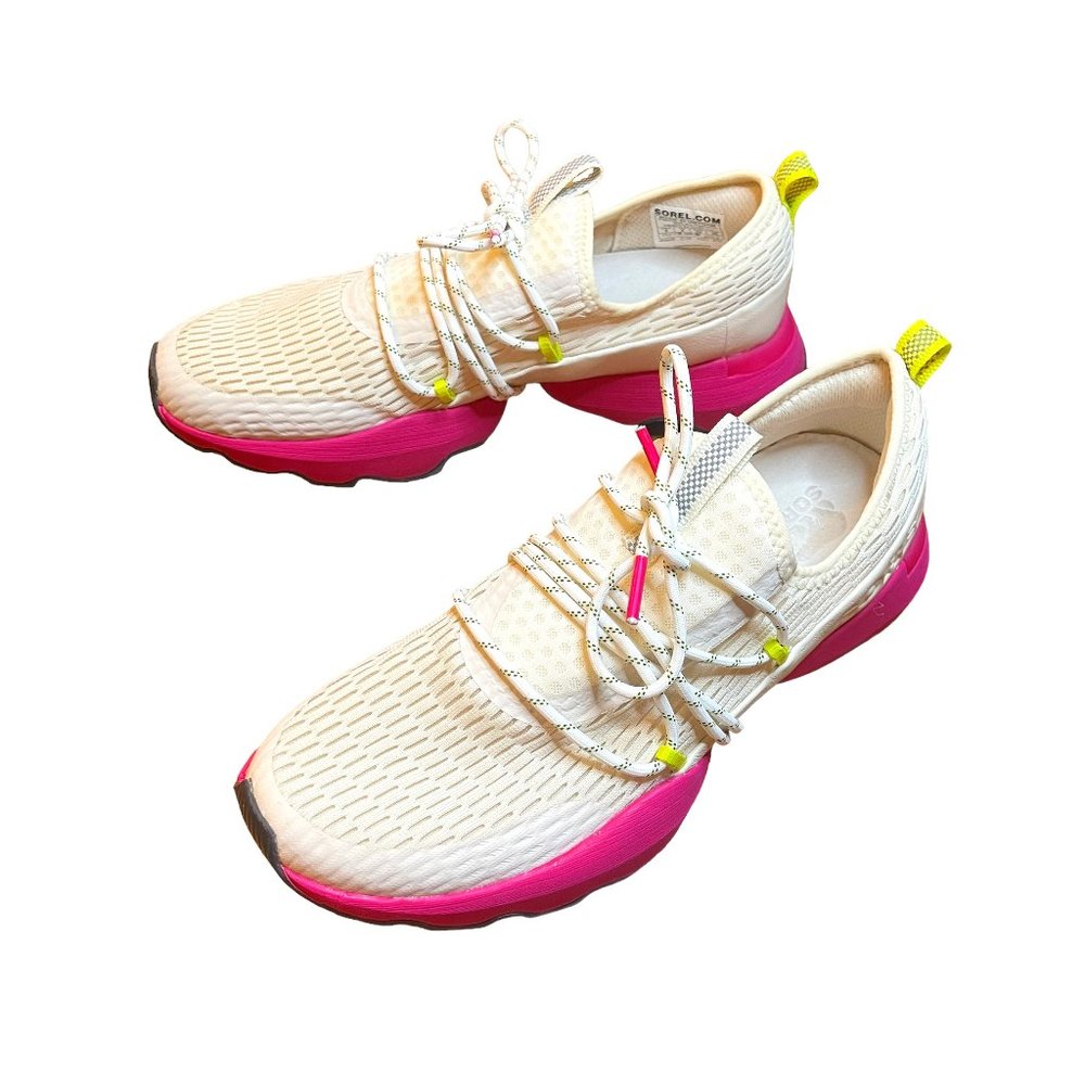 SOREL WOMEN'S KINETIC IMPACT LACE SNEAKERS CACTUS PINK
